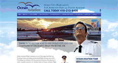 Desktop Screenshot of flyoceanaviation.com