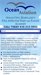 Mobile Screenshot of flyoceanaviation.com